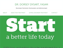 Tablet Screenshot of dorseydysart.com